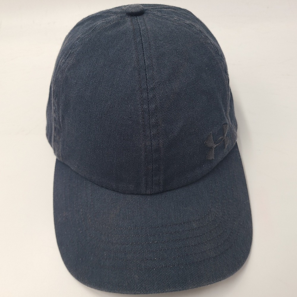 Women Under Armour Hat Strapback Black Casual Logo Sports Outdoor Cotton Dad Cap